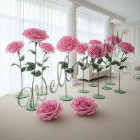 Ростовой цветок из бумаги "Роза" (цвет любой по договоренности)